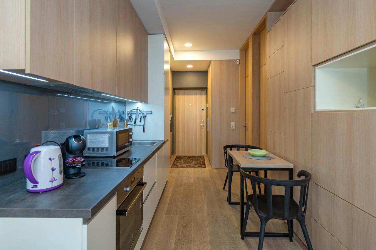 Deluxe River View Apartment By Polo Apartment 카우나스 외부 사진